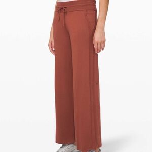 lululemon athletica Rust Track Pants